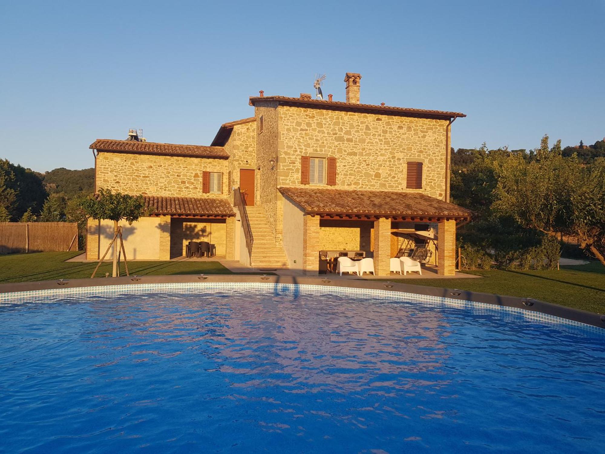 Agriturismo Villa Al Piano Тоді Екстер'єр фото
